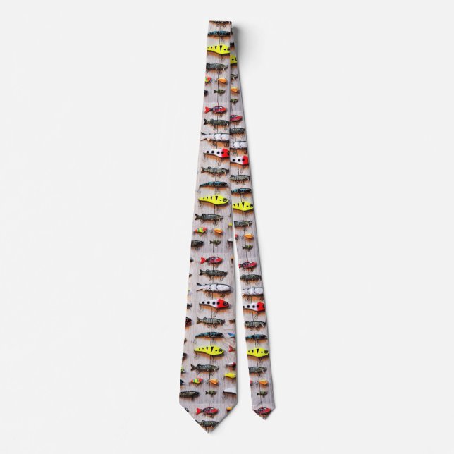 Classic Fishing Lures Thunder_Cove   Neck Tie (Front)