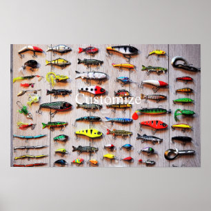 Classic Fishing Lures Thunder_Cove  Poster