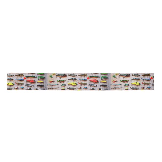 Classic Fishing Lures Thunder_Cove  Satin Ribbon (Front)