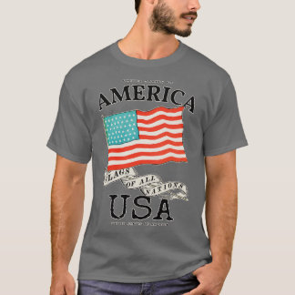 Classic Flag of America T-Shirt