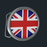 Classic Flag of the United Kingdom Belt Buckle<br><div class="desc">Classic Flag of the United Kingdom</div>