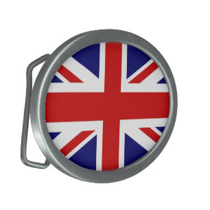 Classic Flag of the United Kingdom Belt Buckle