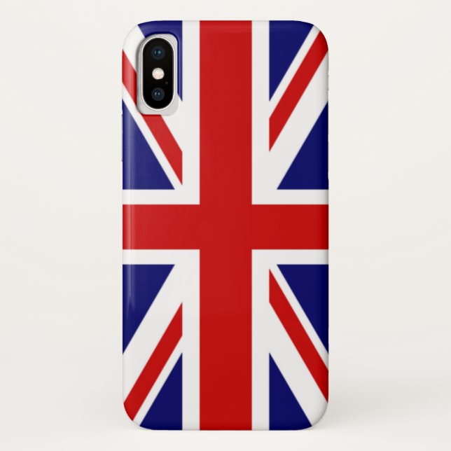Classic Flag of the United Kingdom Case-Mate iPhone Case (Back)