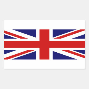 Classic Flag of the United Kingdom Rectangular Sticker