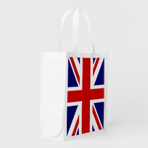 Classic Flag of the United Kingdom Reusable Grocery Bag