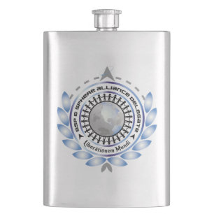 Classic Flask with Logo