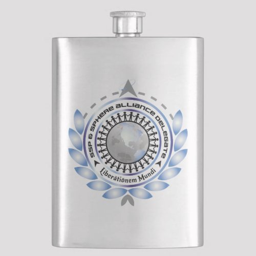 Classic Flask with Logo