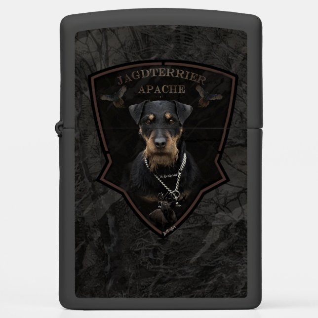 Classic Flask Zippo Lighter (Front)