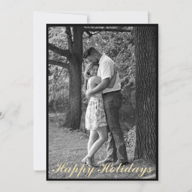 Classic Flat Holiday Card (Front)