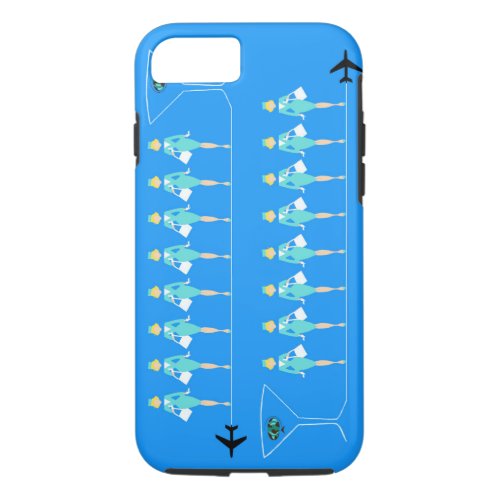 Classic Flight Attendant iPhone 7 Case