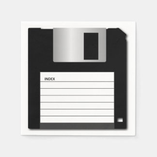 Classic Floppy Disk Computer Geek Napkins