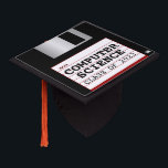 Classic Floppy Disk Personalized Tassel Topper<br><div class="desc">Congratulations Grad! Customize this classic old school floppy disk with your graduate's name and year of graduation,  or their degree (computer science,  engineering).</div>