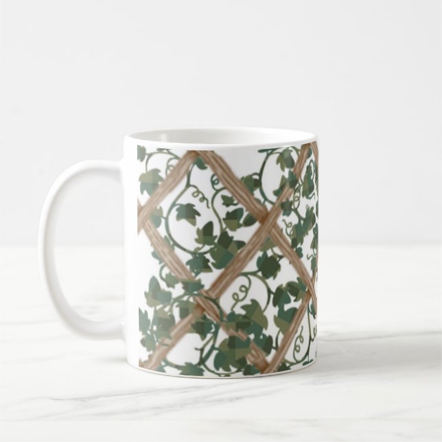 Classic, Floral Coffee Mug (Left)