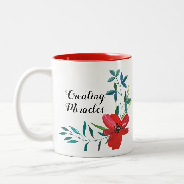 Classic Floral Gorgeous Coffee Mug (Left)