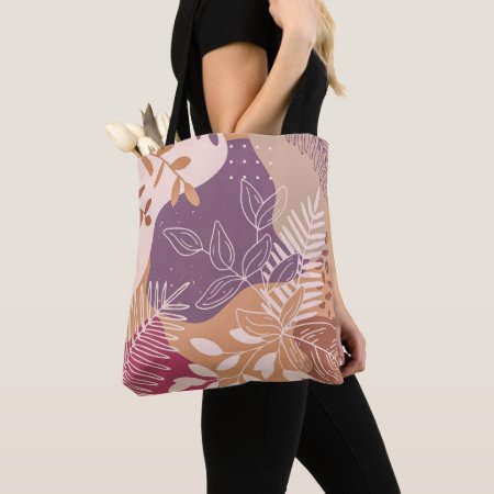 Classic Floral Painting Tote Bag