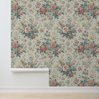 Classic Floral Print Wallpaper Wallpaper