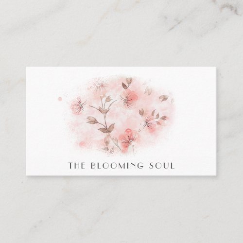  Classic Floral Roses PHOTO AR26 Vintage QR Bus Business Card