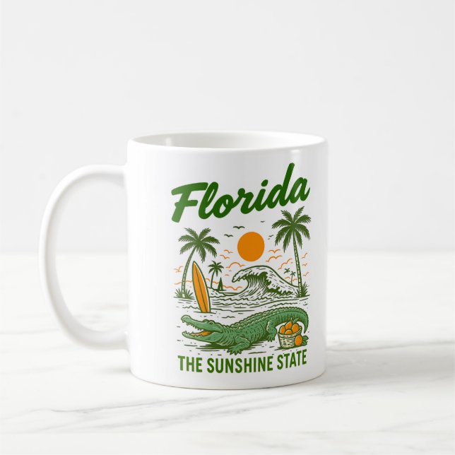 Classic Florida - Sunshine State Mug (Left)