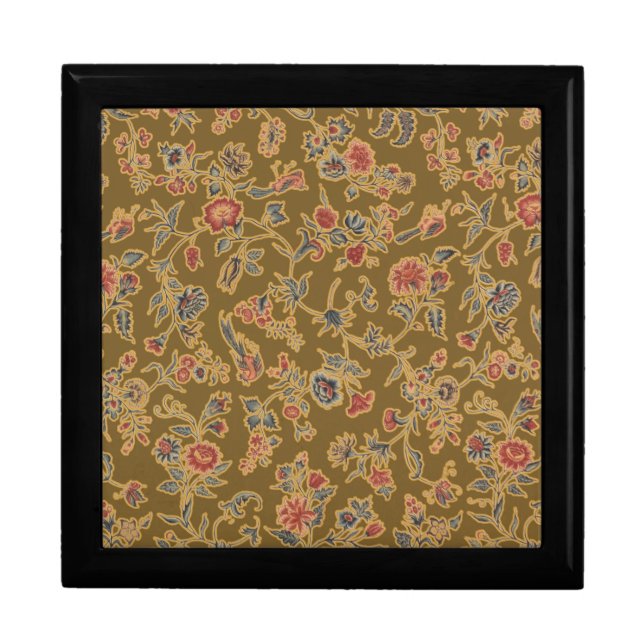 Classic Flower Chintz Pretty Soft Floral Design Gift Box (Front)