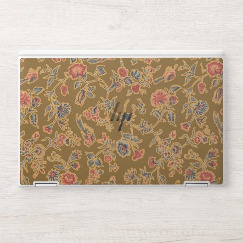 Classic Flower Chintz Pretty Soft Floral Design HP Laptop Skin