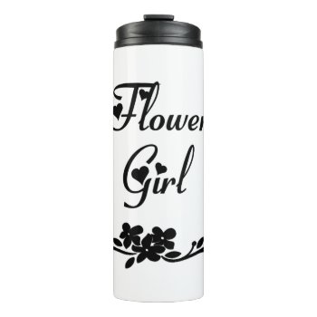 Classic Flower Girl  Thermal Tumbler by weddingparty at Zazzle