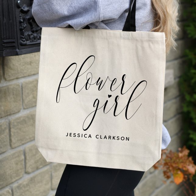 Classic Flower Girl Tote Bag (Creator Uploaded)