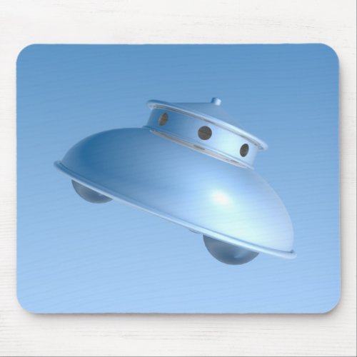 Classic Flying Saucer Mouse Pad