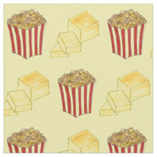 Classic Food Pairing Movie Theater Popcorn Butter Fabric