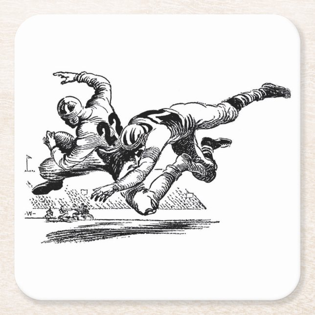Classic Football Coaster Set (Front)