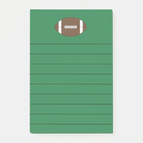 Classic Football Sports Notepad Gift