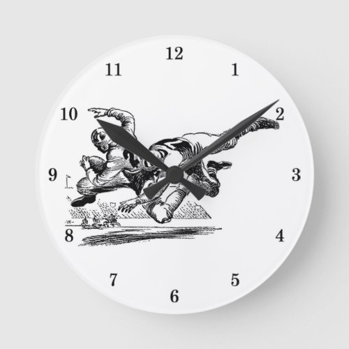 Classic Football Wall Clock