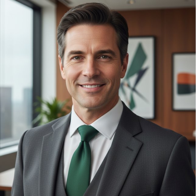 Classic Forest Green Solid Neck Tie (Creator Uploaded)