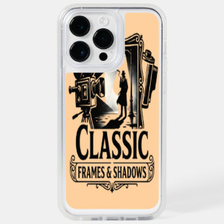 Classic Frames & Shadows Vintage Noir Cinema iPhon OtterBox iPhone 14 Pro Max Case