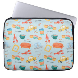 Classic FRIENDS™ Icons Pattern Laptop Sleeve