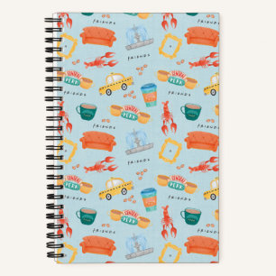 Classic FRIENDS™ Icons Pattern Notebook