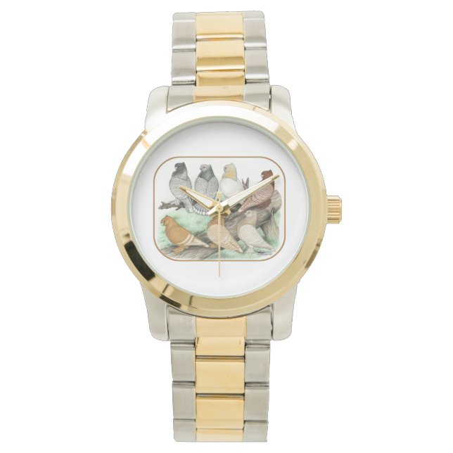 Classic Frill Pigeons Blondinettes Watch (Front)