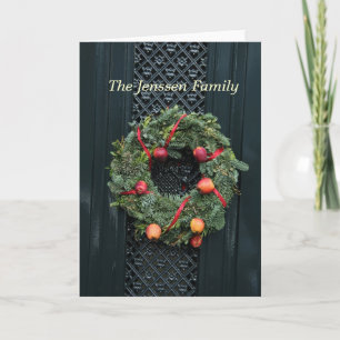 Classic front door address announcement