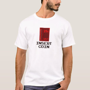 Classic Gamer - Insert Coin T-Shirt