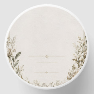 Classic Garden Wedding Invitation Mini Candle Favors