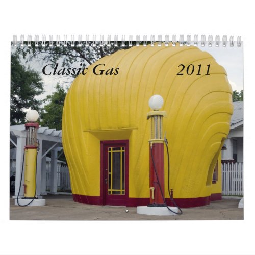Classic Gas 2011 Calendar