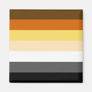 Classic Gay Bears Pride Flag Magnet