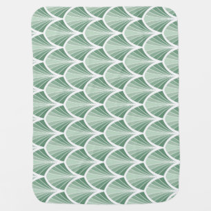 Classic Geometric: Art Deco Seamless Style Baby Blanket