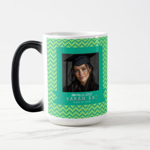 Classic Geometric Print Husband Graduation Gift Color Morph Mug