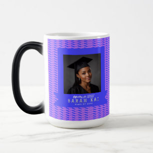 Classic Geometric Print Mom Graduation Gift Color Morph Mug