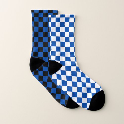 Classic Geometric Retro Style Socks