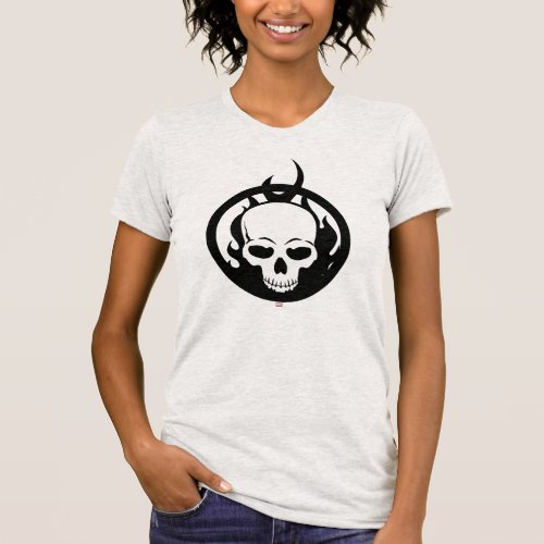 Classic Ghost Rider Skull Icon T_Shirt
