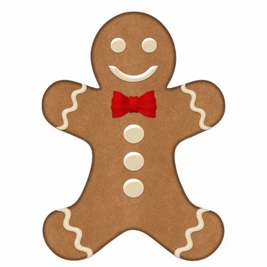 Gingerbread Man Cut Out Printable