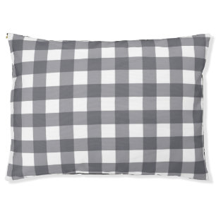 Classic Gingham Pet Bed–Timeless Checkered Comfort Bed