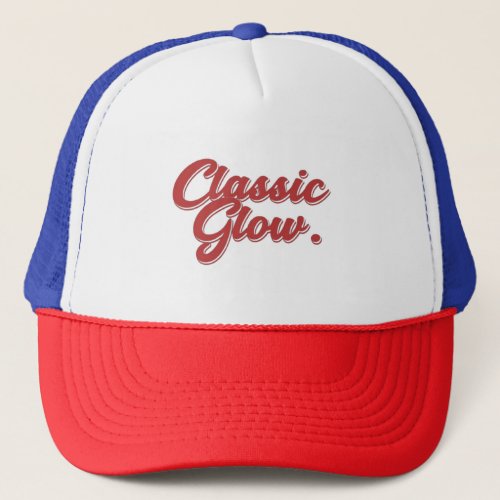 Classic glow trucker hat