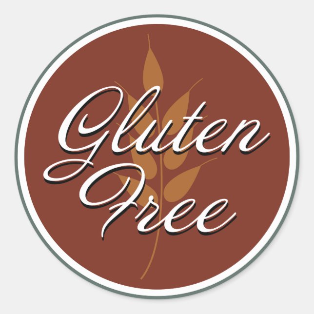Classic Gluten Free Sticker (Front)
